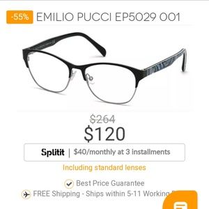 Emilio Pucci reading glasses